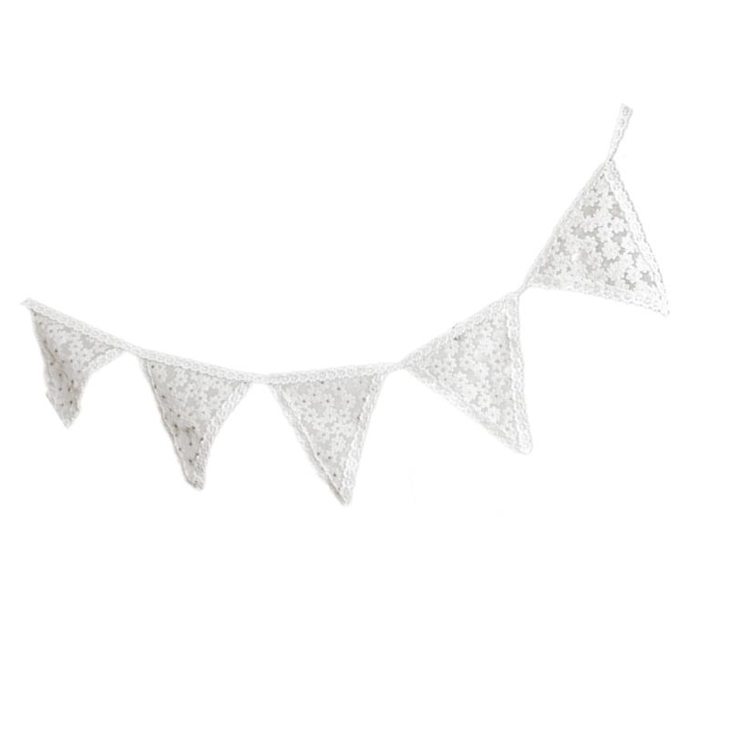 Baby Nursery Accent Wall - A52E Washable Cloth With Lace Accents