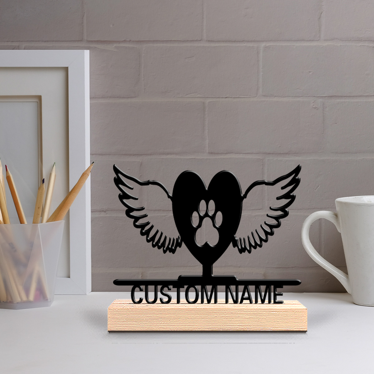 Baby Nursery Accent Wall - 1pc Fun Personalized Custom pet Wooden