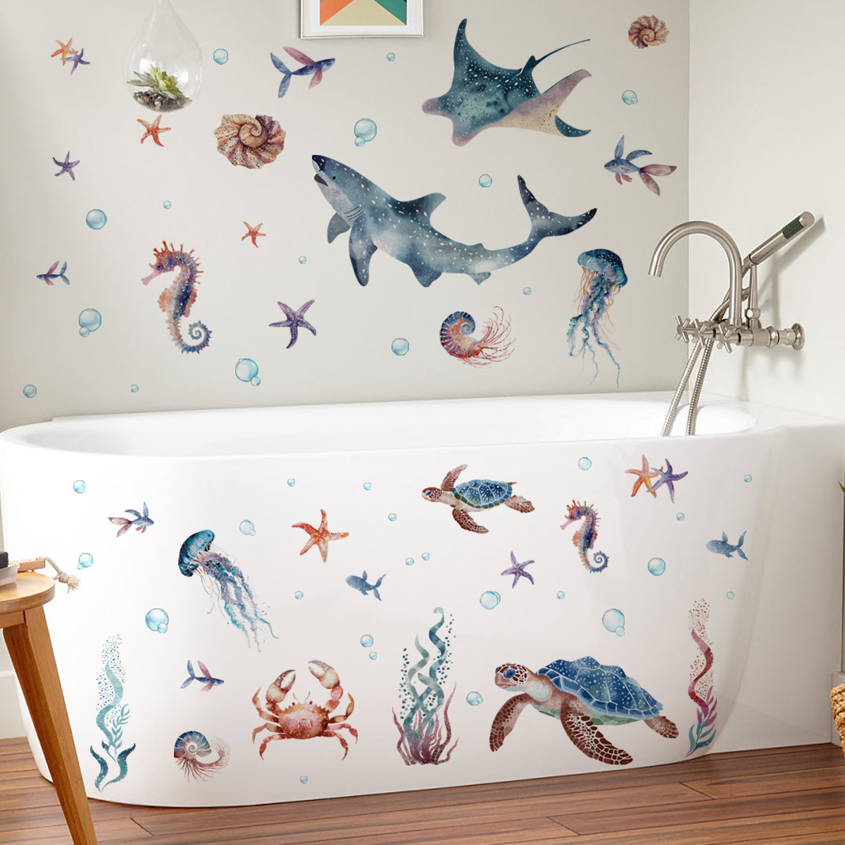 Baby Nursery Under The Sea - Under The Sea Marine Life Wall