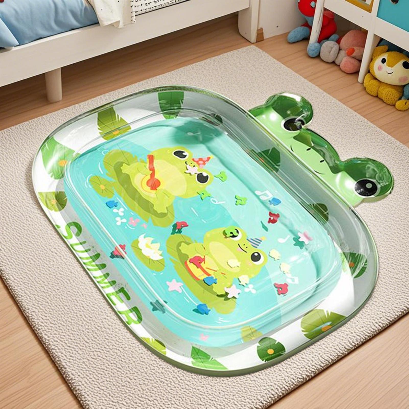 Baby Nursery Water - Inflatable Water Mat Cute Babies Sensory