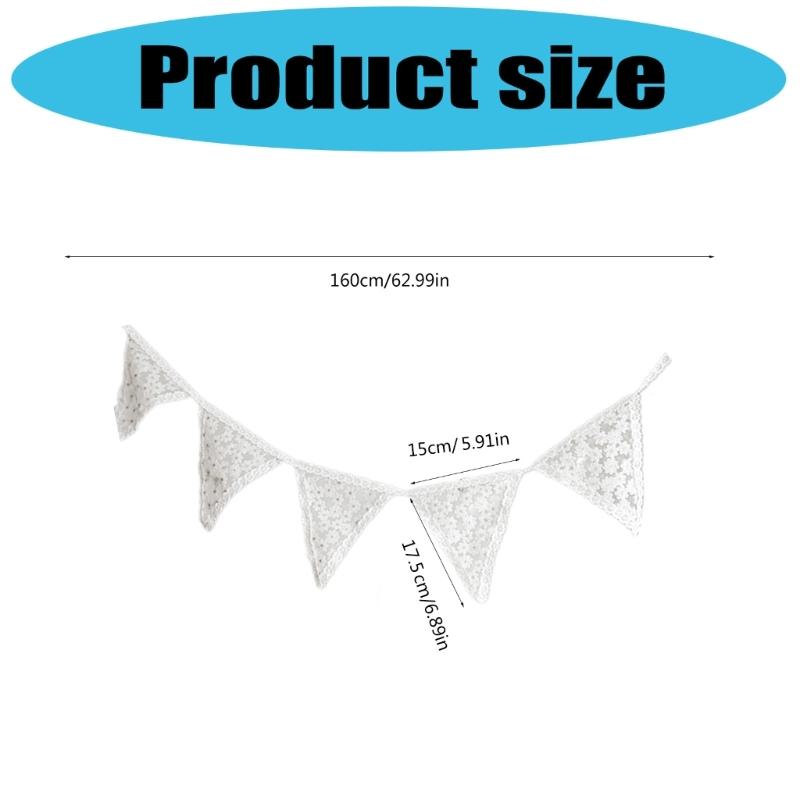 A52E Washable Cloth With Lace  - Baby Nursery Accent Wall ulasan dan harga