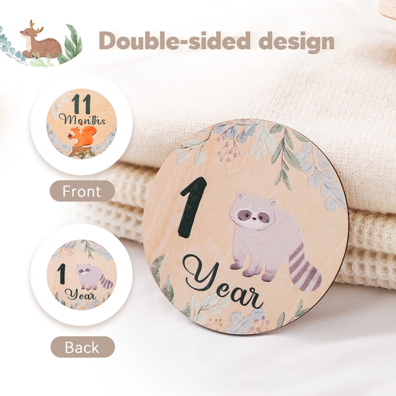 Newborn Baby Growth Milestones - Milestone Card Set ulasan dan harga