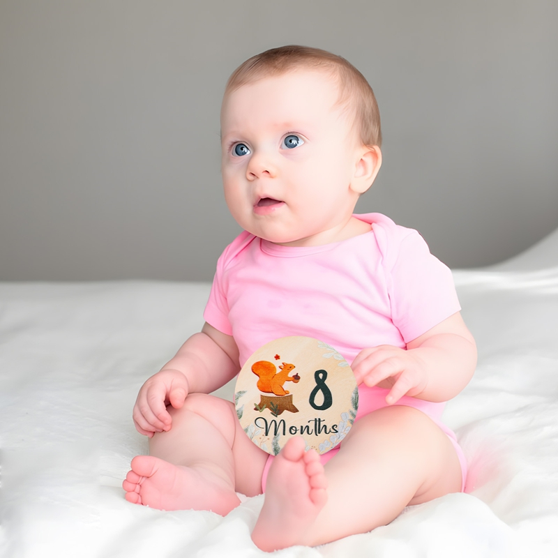 Newborn Baby Growth Milestones - Milestone Card Set ulasan dan harga