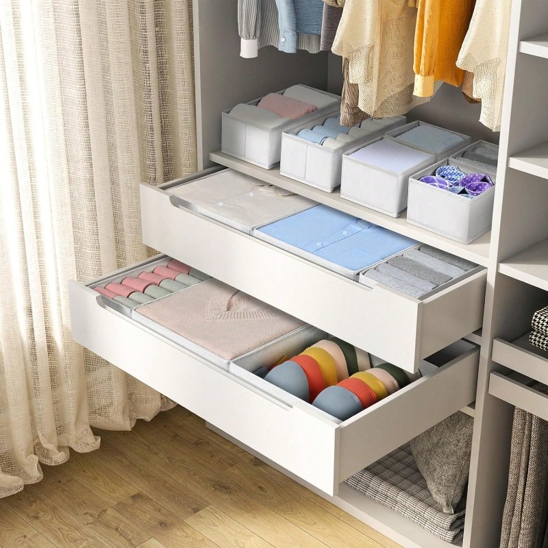 15PCS Drawer Organizer Clothes - Baby Nursery Drawers ulasan dan harga