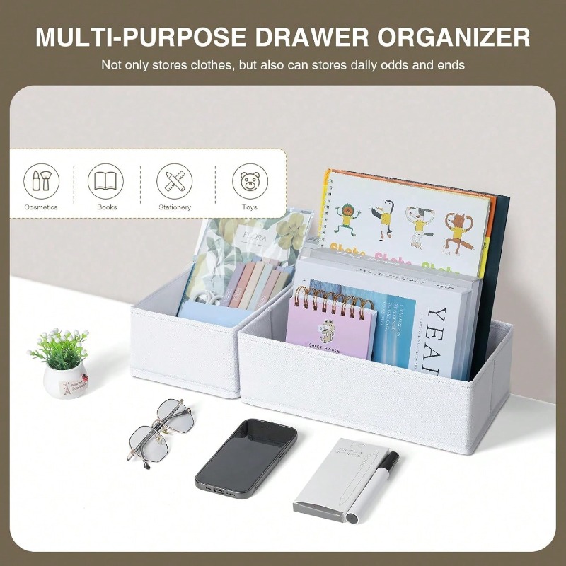 15PCS Drawer Organizer Clothes - Baby Nursery Drawers ulasan dan harga