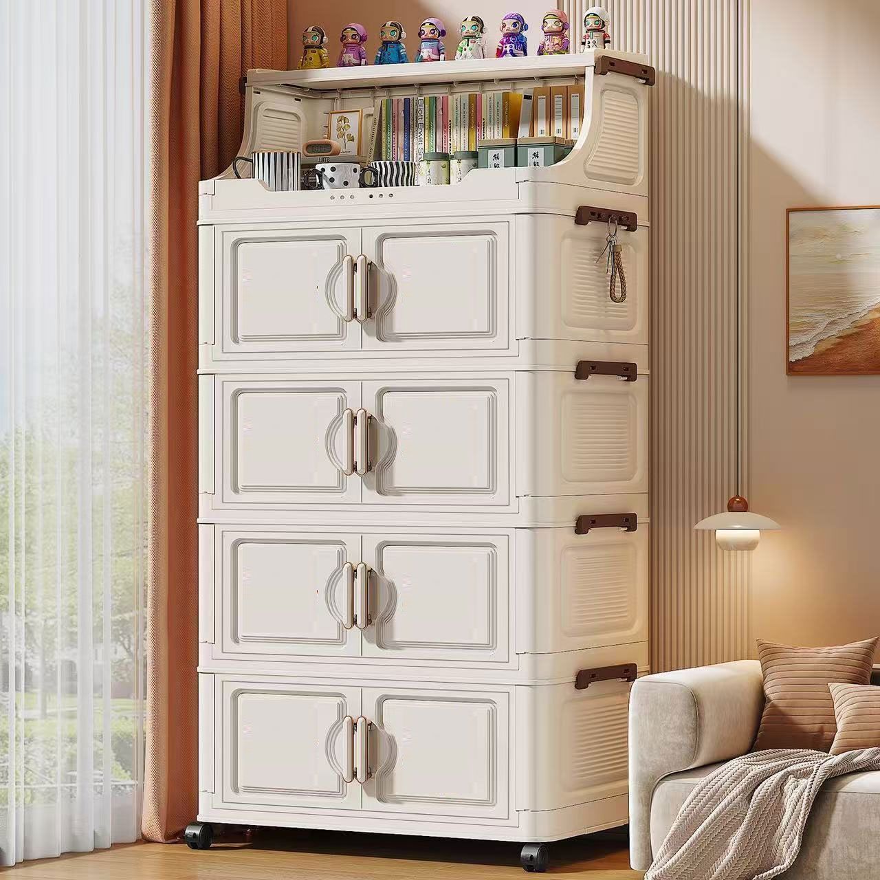 Baby Feeding Station Storage C - Baby Nursery Shelves ulasan dan harga