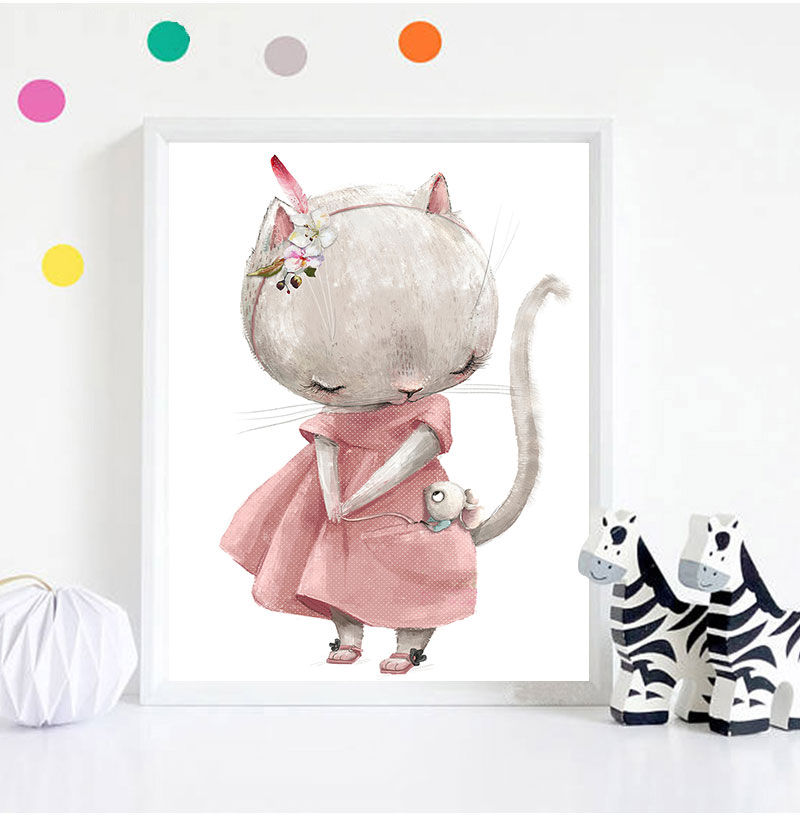 1PC frameless decorative art p - Baby Nursery Wall Decor ulasan dan harga