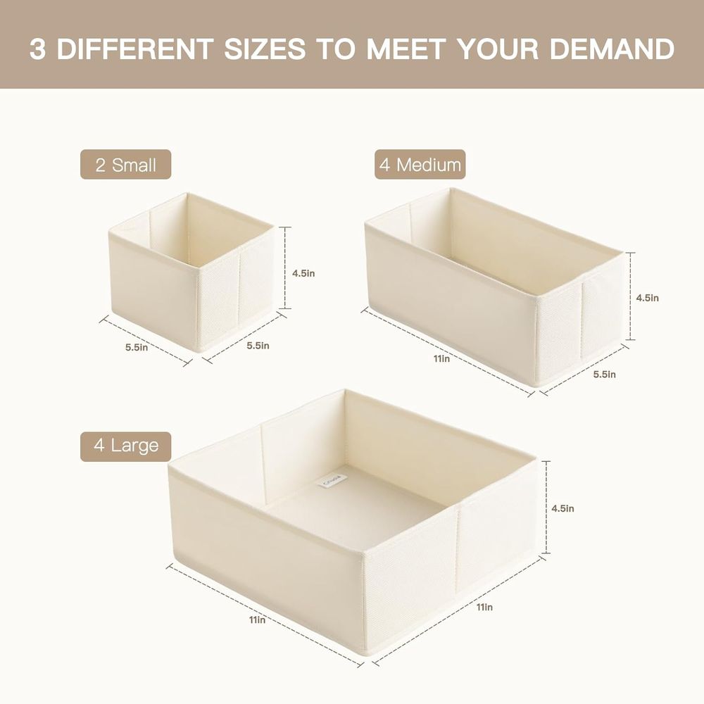 10 Pack Drawer Organizer for B - Baby Nursery Drawers ulasan dan harga