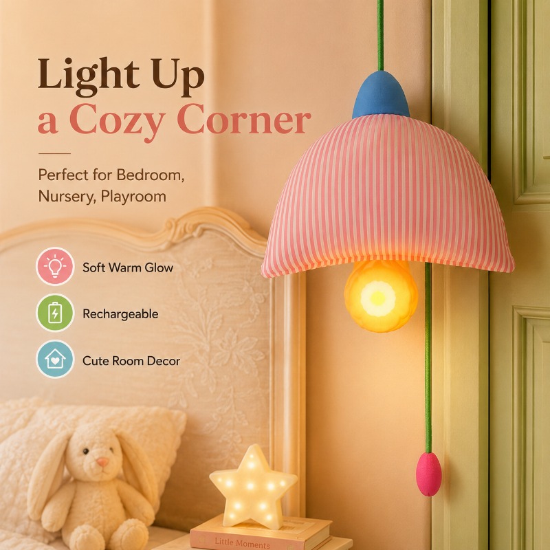 Rechargeable Hanging Night Lig - Baby Nursery Light Shade ulasan dan harga