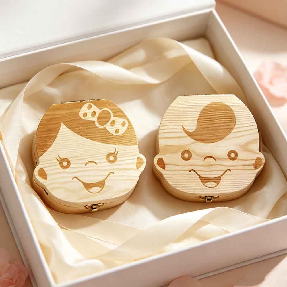 vvocciGerman Wooden Kids Milk  - Baby Keepsake Box ulasan dan harga