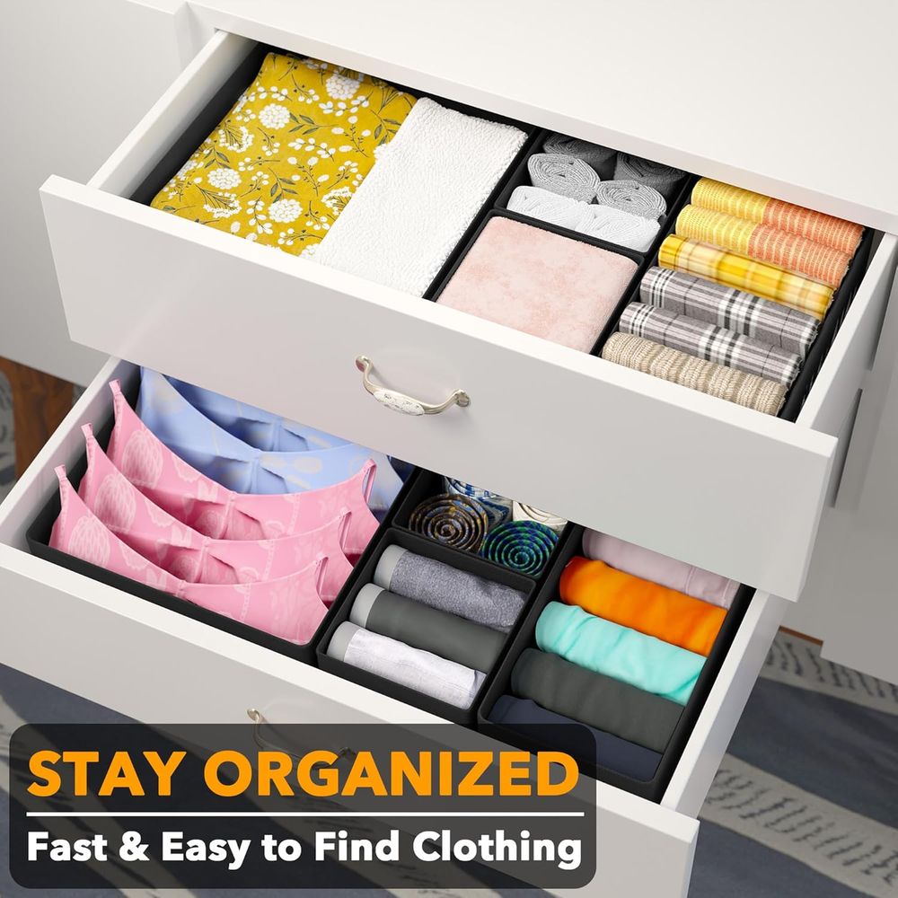 12 Pack Drawer Organizer Bins  - Baby Nursery Drawers ulasan dan harga