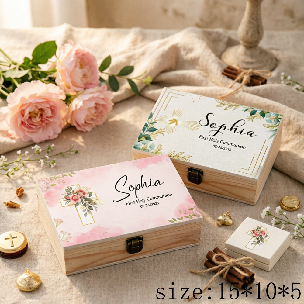 Personalized Baby First Holy C - Baby Keepsake Box ulasan dan harga