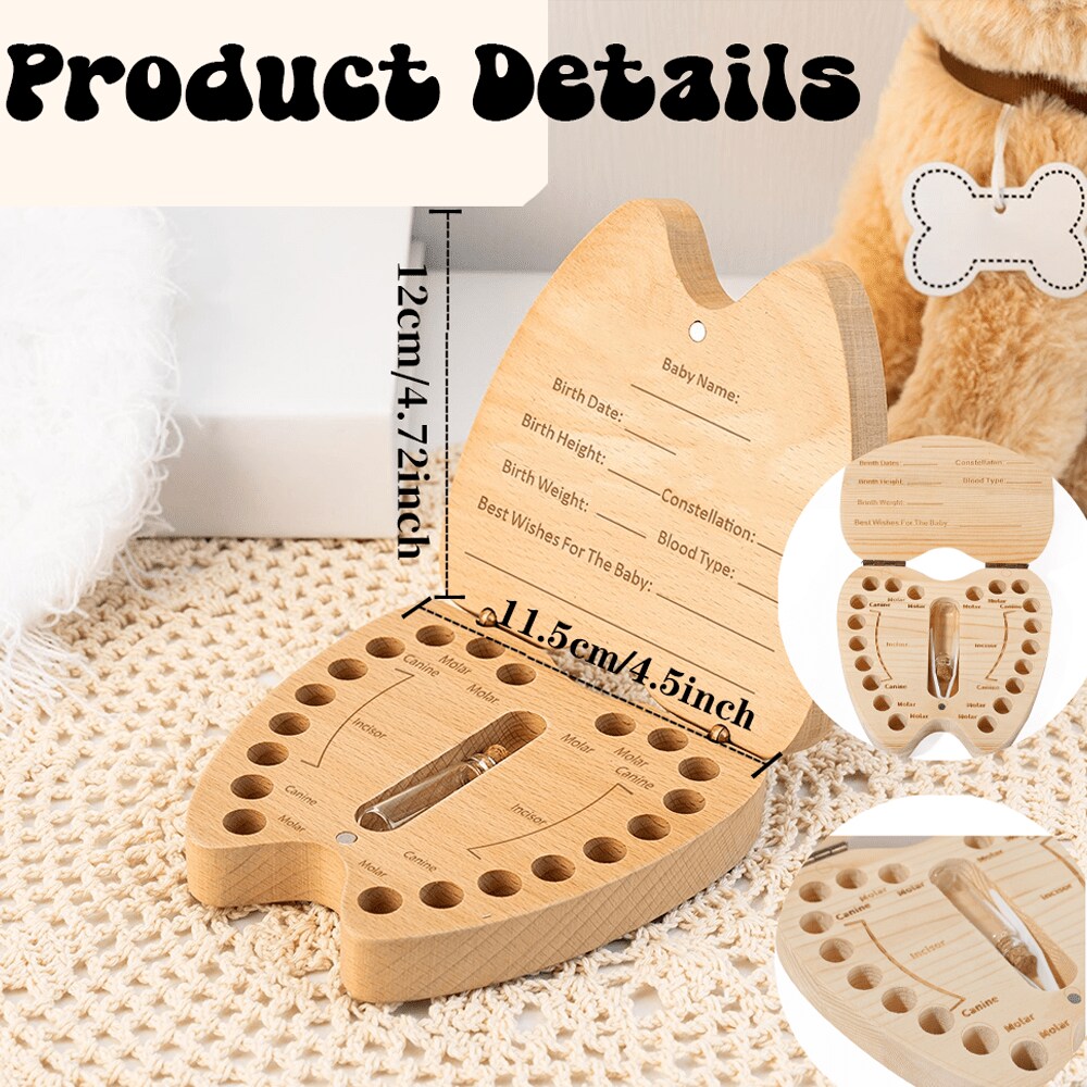 Personalized Tooth Fairy Box B - Baby Keepsake Box ulasan dan harga