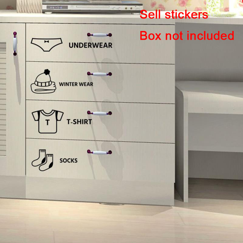 Kids' Room Organizer Stickers  - Baby Nursery Drawers ulasan dan harga