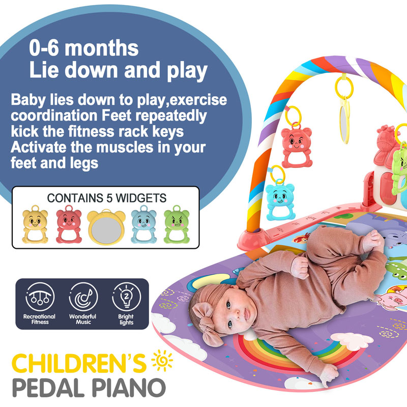 Baby Music Activity Gym Rug Pl - Baby Nursery Shelves ulasan dan harga