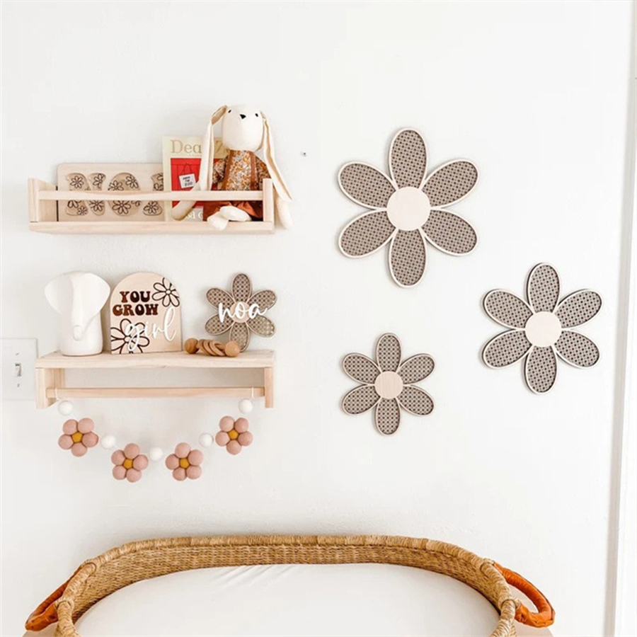 Handmade Felt Daisy Garland Bo - Baby Nursery Garland ulasan dan harga