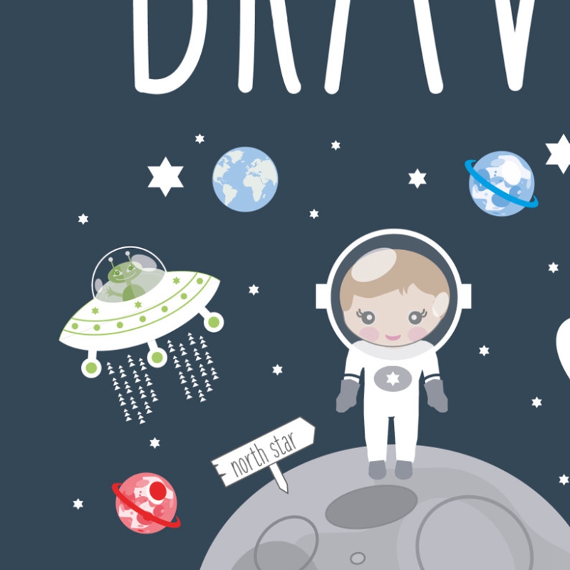 Space Themed Nursery Wall Art  - Baby Nursery Themes Boy ulasan dan harga