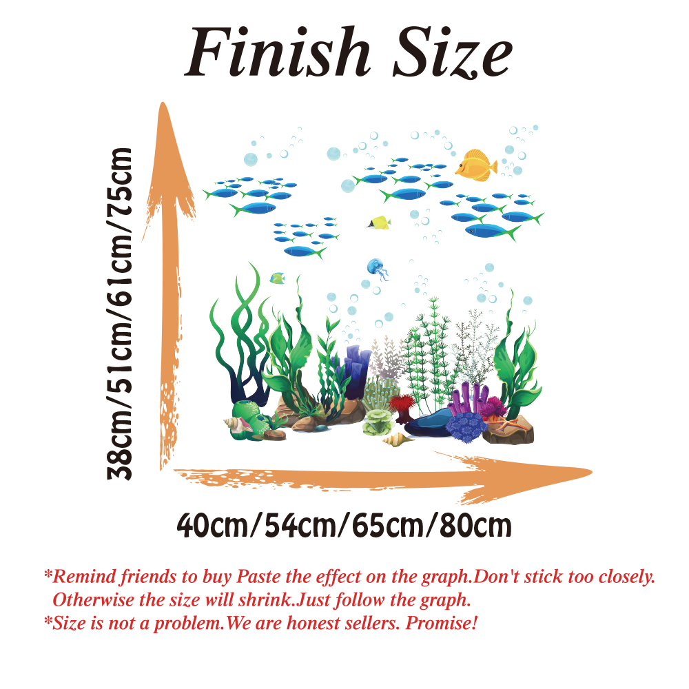 Under The Sea Fish Seaweed Wal - Baby Nursery Under The Sea ulasan dan harga
