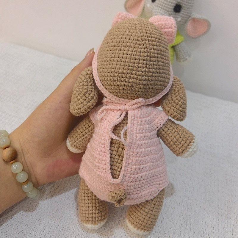 Handmade Crochet Elephant Coup - Baby Nursery Elephant ulasan dan harga