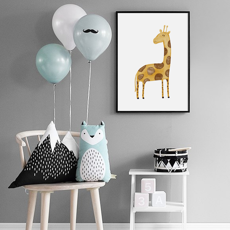 Dinosaur Lion Zebra Giraffe El - Baby Nursery Elephant ulasan dan harga