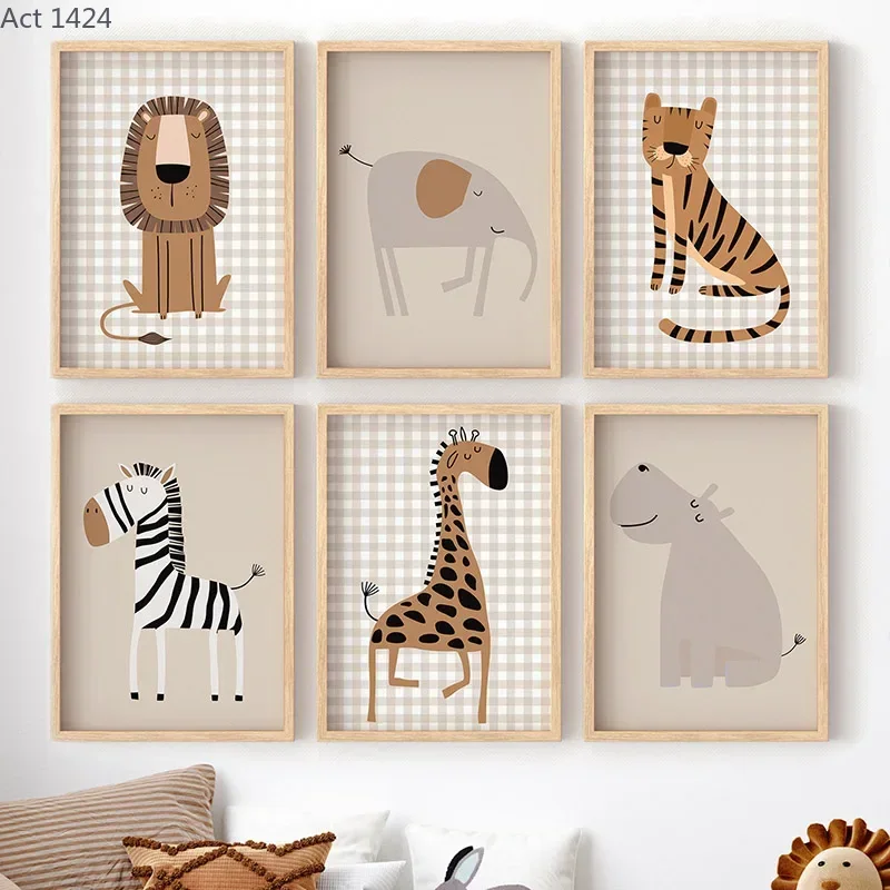 Lion Tiger Elephant Giraffe Ju - Baby Nursery Elephant ulasan dan harga