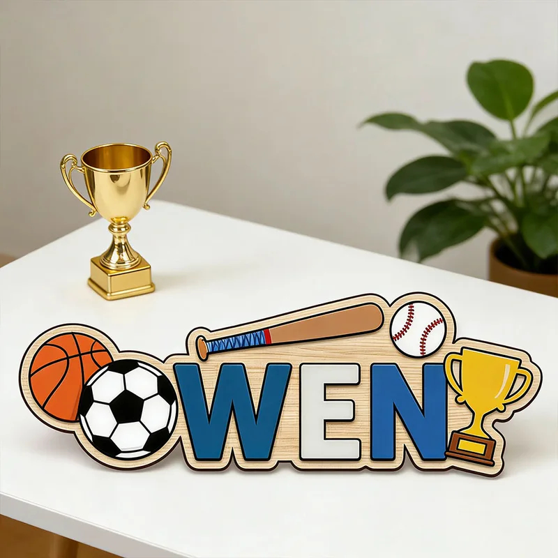 Sports Ball Trophy Themed Cust - Baby Nursery Themes Boy ulasan dan harga