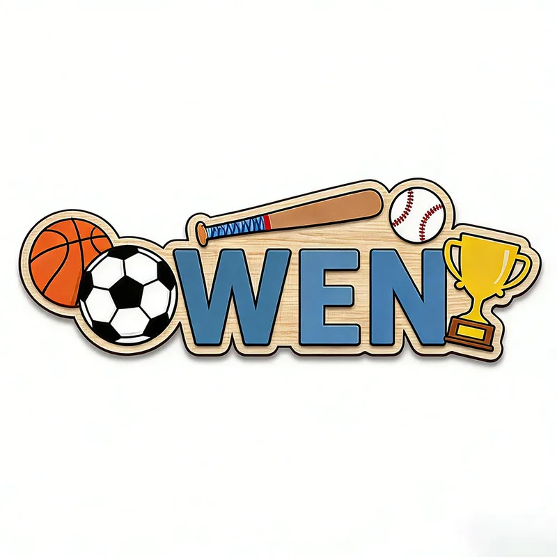 Sports Ball Trophy Themed Cust - Baby Nursery Themes Boy ulasan dan harga