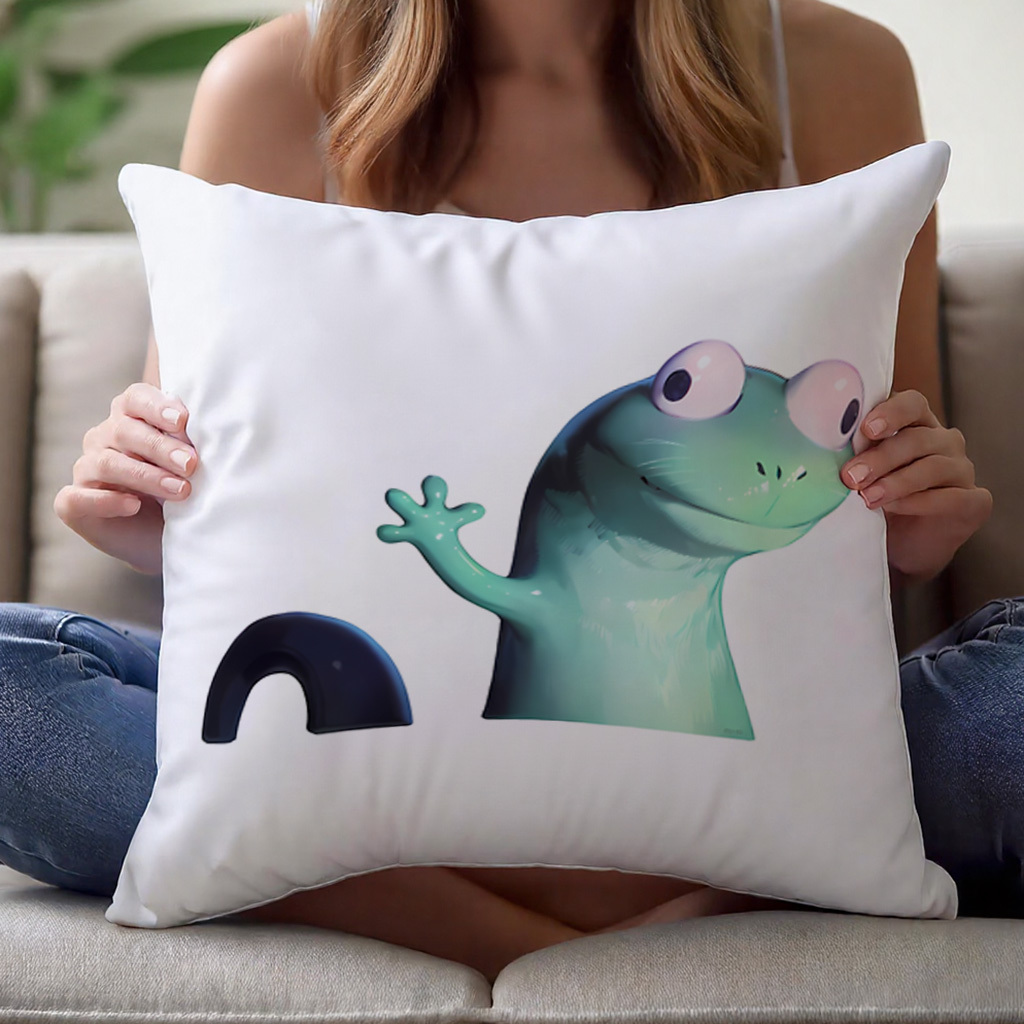 Cute Cartoon Frog Pillowcase C - Baby Nursery Themes Boy ulasan dan harga