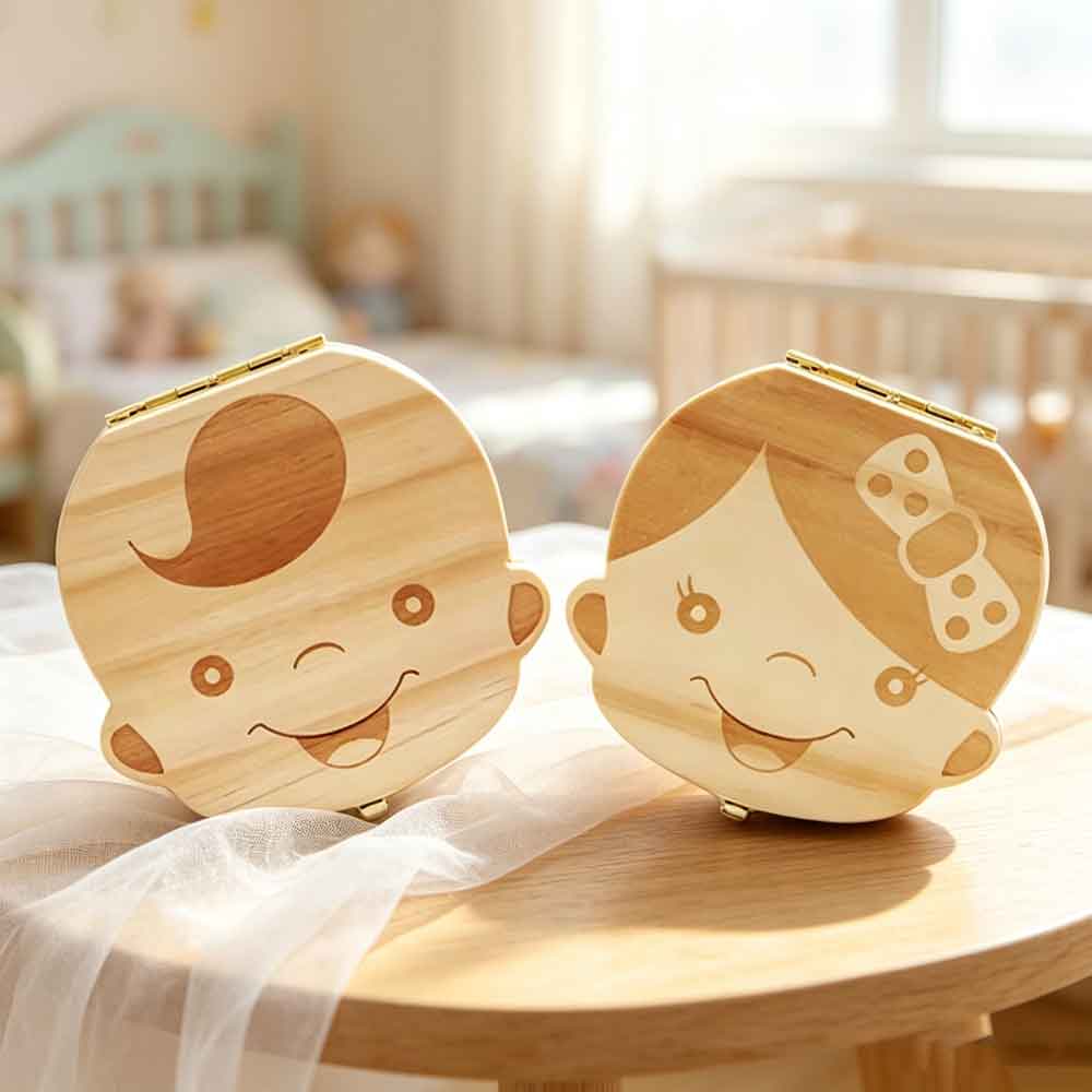 vvocci Storage Baby Tooth Box  - Baby Keepsake Box ulasan dan harga