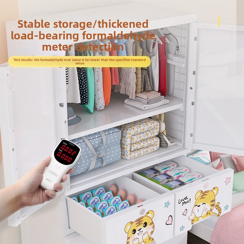 Thickened 5-Drawer Plastic Sto - Baby Nursery Drawers ulasan dan harga