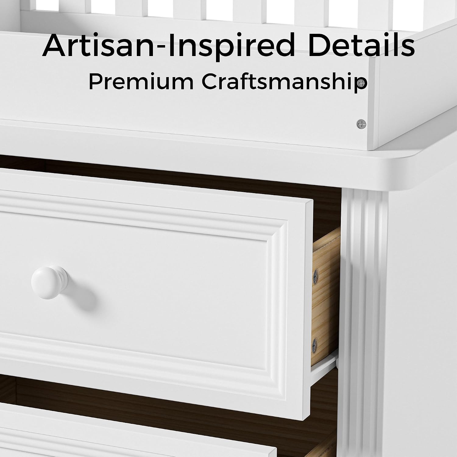 Baby Changing Table Dresser, 1 - Baby Nursery Drawers ulasan dan harga