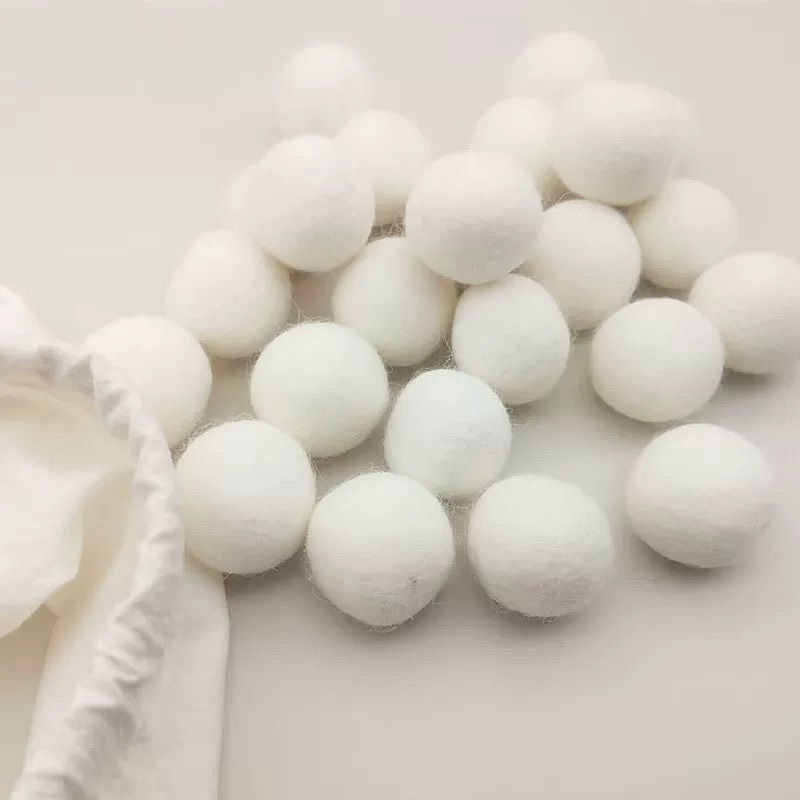 1-10pcs 1cm-10cm White Wool Fe - Baby Nursery Garland ulasan dan harga