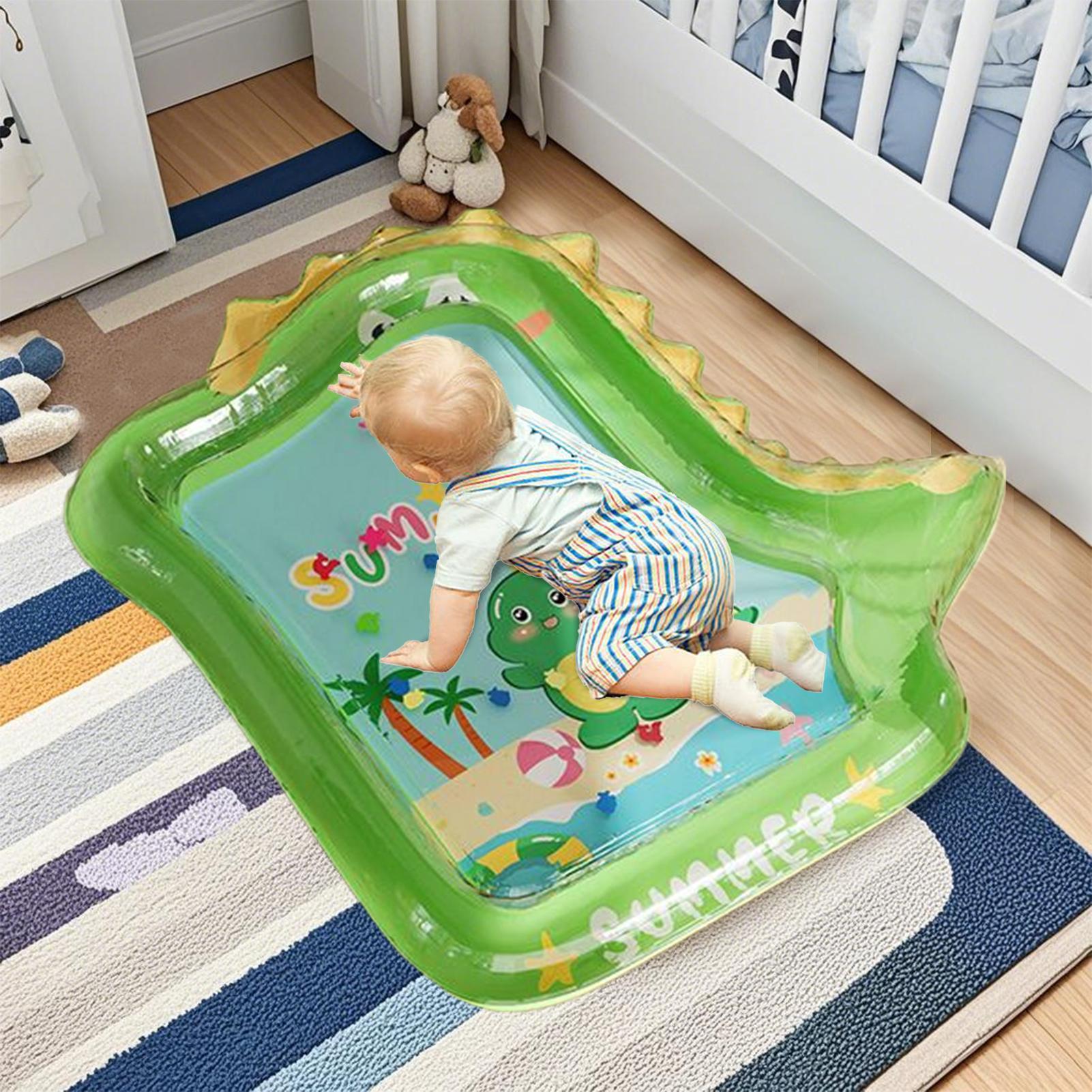 Inflatable Water Mat Cute Babi - Baby Nursery Water ulasan dan harga