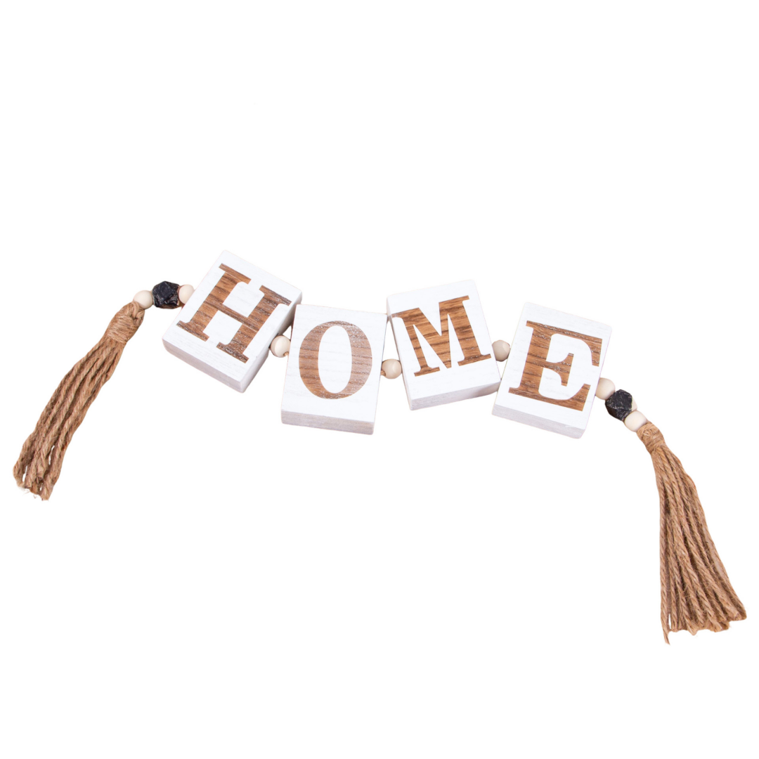 Natural Wood Bead Alphabet Let - Baby Nursery Curtains ulasan dan harga
