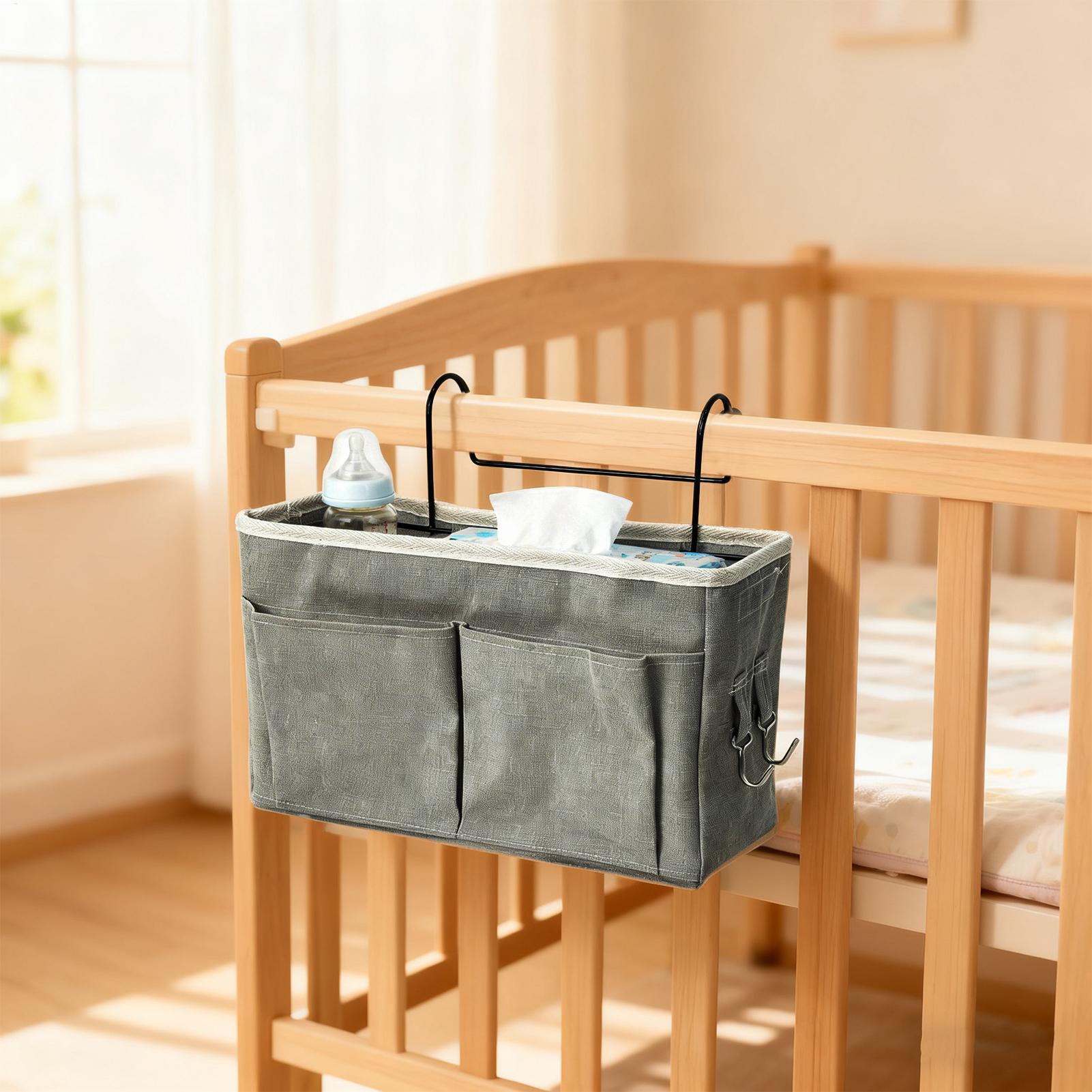 Bedside Storage Organizer Adju - Baby Nursery Cushion ulasan dan harga