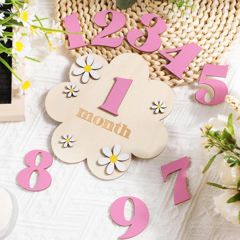 Wooden Baby Monthly Milestone  - Milestone Card Set ulasan dan harga