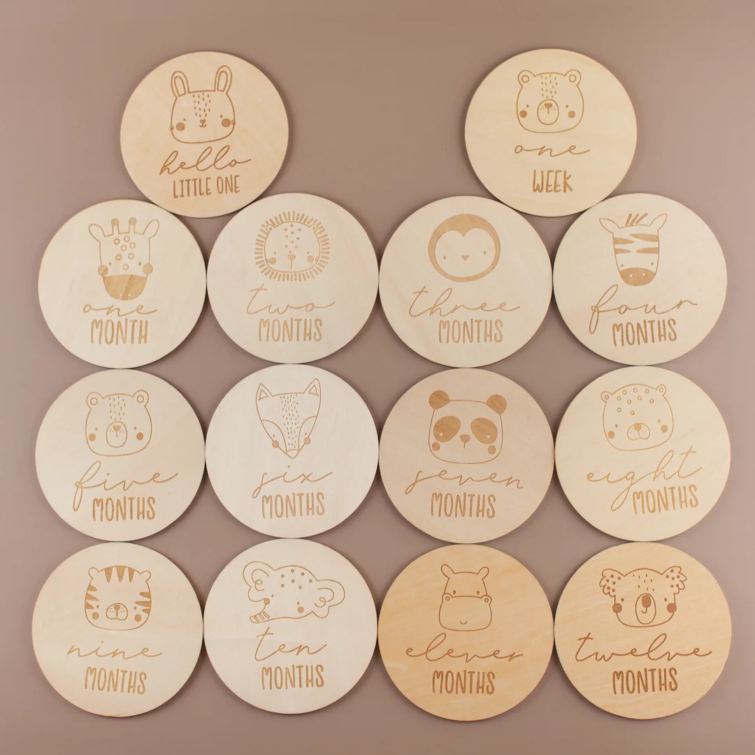 Baby Photography Props - Baby  - Milestone Card Set ulasan dan harga