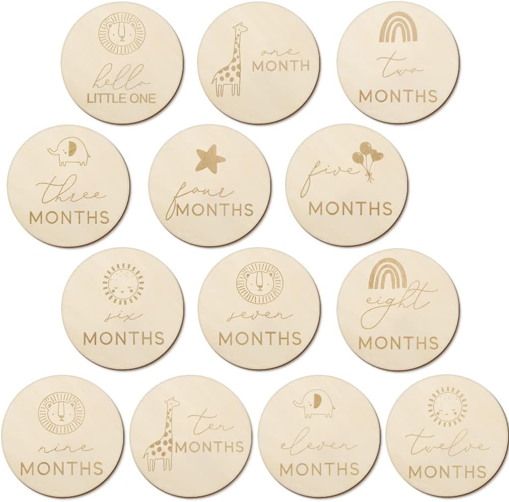 Baby Photography Props - Baby  - Milestone Card Set ulasan dan harga