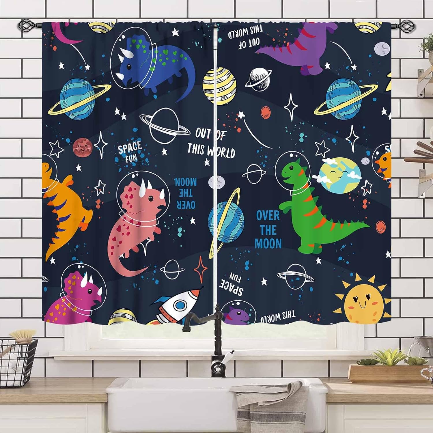 Dinosaur Curtains for Kids Roo - Baby Nursery Themes Boy ulasan dan harga