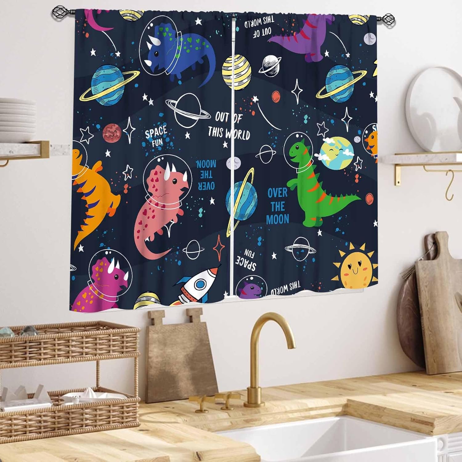 Dinosaur Curtains for Kids Roo - Baby Nursery Themes Boy ulasan dan harga