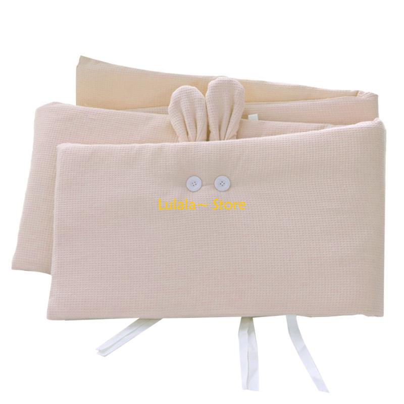 Y4QA 200x32cm Baby Cot Bumper  - Baby Nursery Cushion ulasan dan harga